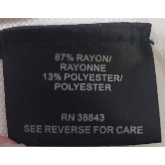 Sam Edelman White Cowl Neck Sweater Dress White Size Medium Chic Fall/Winter - Picture 14 of 15